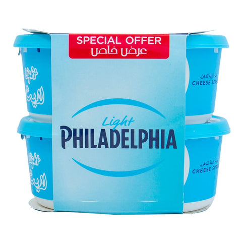 GETIT.QA- Qatar’s Best Online Shopping Website offers PHILADELPHIA CHEESE SPREAD LIGHT 2 X 280 G at the lowest price in Qatar. Free Shipping & COD Available!