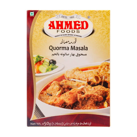 GETIT.QA- Qatar’s Best Online Shopping Website offers AHMED QUORMA MASALA 50GM at the lowest price in Qatar. Free Shipping & COD Available!