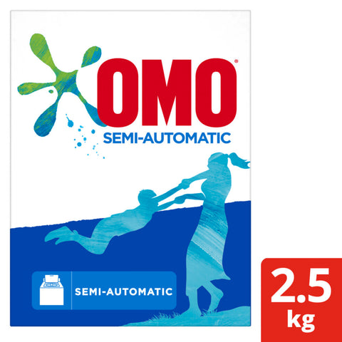 GETIT.QA- Qatar’s Best Online Shopping Website offers OMO SEMI AUTOMATIC WASHING POWDER 2.5KG at the lowest price in Qatar. Free Shipping & COD Available!