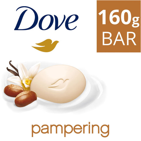 GETIT.QA- Qatar’s Best Online Shopping Website offers DOVE PURELY PAMPERING SHEA BUTTER BEAUTY CREAM BAR 160 G at the lowest price in Qatar. Free Shipping & COD Available!