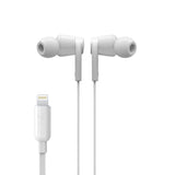 GETIT.QA- Qatar’s Best Online Shopping Website offers BELKIN ROCKSTAR MFI LIGHTNING IN-EAR HEADPHONES WITH MICROPHONE(G3H001BTWHT) WHITE at the lowest price in Qatar. Free Shipping & COD Available!