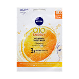 GETIT.QA- Qatar’s Best Online Shopping Website offers NIVEA FACE Q-- 10 PLUS C SHEET MASK SERUM INFUSED WITH Q-- 10 AND VITAMIN C-- 1 PC at the lowest price in Qatar. Free Shipping & COD Available!