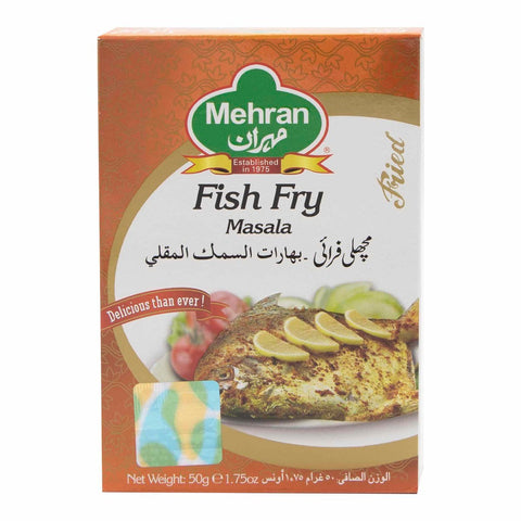 GETIT.QA- Qatar’s Best Online Shopping Website offers MEHRAN FISH FRY MASALA 50G at the lowest price in Qatar. Free Shipping & COD Available!