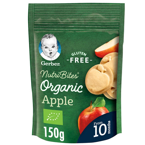 GETIT.QA- Qatar’s Best Online Shopping Website offers GERBER BABY FOOD ORGANIC NUTRI BITES APPLE BISCUITS FROM 10 MONTHS 150 G at the lowest price in Qatar. Free Shipping & COD Available!