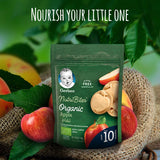 GETIT.QA- Qatar’s Best Online Shopping Website offers GERBER BABY FOOD ORGANIC NUTRI BITES APPLE BISCUITS FROM 10 MONTHS 150 G at the lowest price in Qatar. Free Shipping & COD Available!