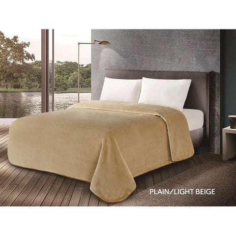 Cannon Blanket Plain 220x240cm Assorted Colors