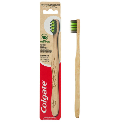 GETIT.QA- Qatar’s Best Online Shopping Website offers COLGATE TOOTHBRUSH BAMBOO CHARCOAL SOFT 1 PC at the lowest price in Qatar. Free Shipping & COD Available!