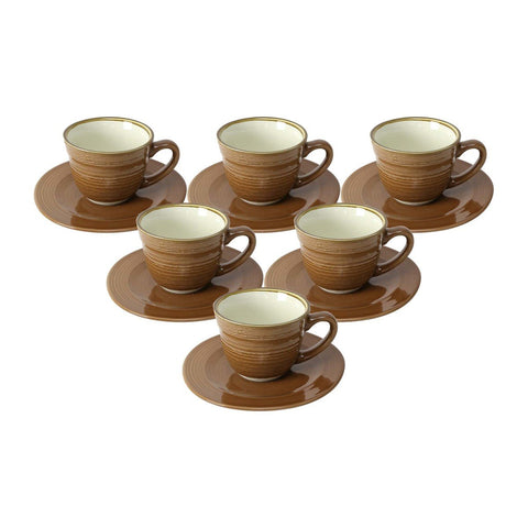 GETIT.QA- Qatar’s Best Online Shopping Website offers TOM SMITH CUP & SAUCER 7OZ 793 KIC 12PCS at the lowest price in Qatar. Free Shipping & COD Available!