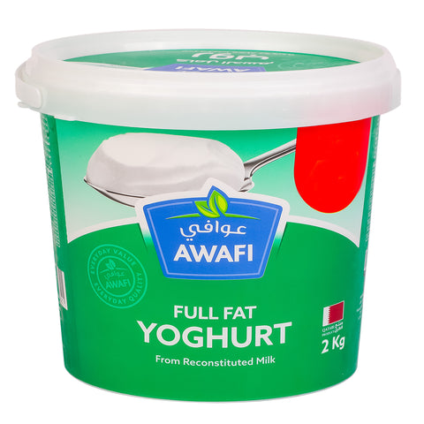 Awafi Yoghurt Full Fat 2kg