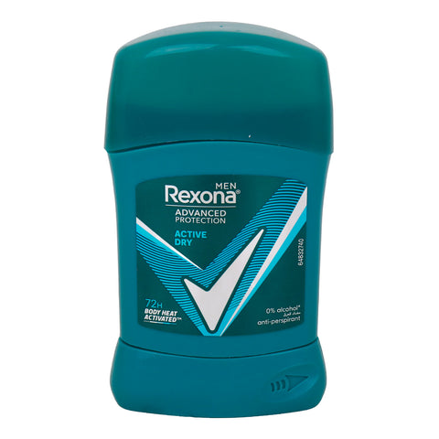 GETIT.QA- Qatar’s Best Online Shopping Website offers REXONA ACTIVE DRY DEODORANT FOR MEN 40 G at the lowest price in Qatar. Free Shipping & COD Available!