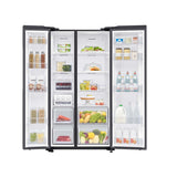 GETIT.QA- Qatar’s Best Online Shopping Website offers SAMSUNG SIDE BY SIDE REFRIGERATOR RS62R5001B4 680LTR at the lowest price in Qatar. Free Shipping & COD Available!