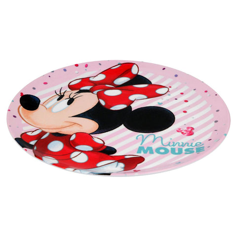 GETIT.QA- Qatar’s Best Online Shopping Website offers MINNIE MOUSE MELAMINE PLATE WITHOUT RIM 18858 at the lowest price in Qatar. Free Shipping & COD Available!