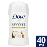 GETIT.QA- Qatar’s Best Online Shopping Website offers DOVE NOURISHING SECRETS DEODORANT STICK RESTORING RITUAL 40 G at the lowest price in Qatar. Free Shipping & COD Available!