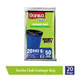 GETIT.QA- Qatar’s Best Online Shopping Website offers SANITA CLUBÂ GARBAGE BAGS OXO-BIODEGRADABLE LARGE 50 GALLONS SIZE 76 X 95CMS 20PCS at the lowest price in Qatar. Free Shipping & COD Available!