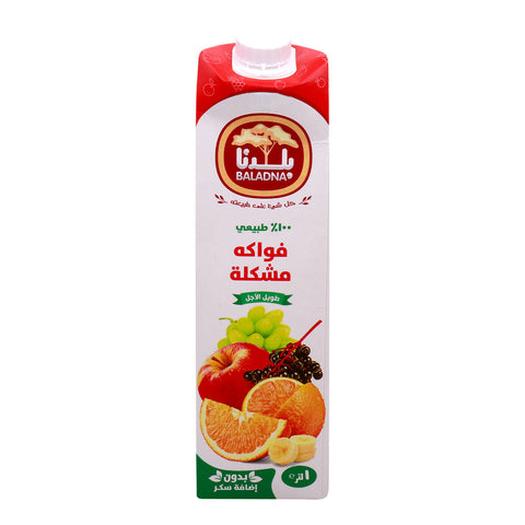 GETIT.QA- Qatar’s Best Online Shopping Website offers BALADNA FRUIT MIX JUICE 1LITRE at the lowest price in Qatar. Free Shipping & COD Available!