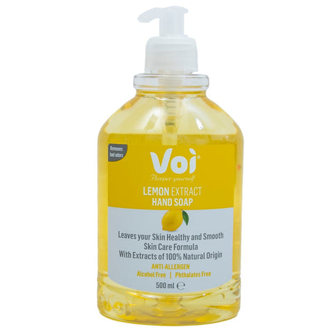 GETIT.QA- Qatar’s Best Online Shopping Website offers VOI LEMON EXTRACT HAND SOAP 500 ML at the lowest price in Qatar. Free Shipping & COD Available!