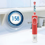 GETIT.QA- Qatar’s Best Online Shopping Website offers ORAL-B RECHARGEABLE KIDS TOOTHBRUSH D100.413.2KS at the lowest price in Qatar. Free Shipping & COD Available!