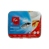 GETIT.QA- Qatar’s Best Online Shopping Website offers FUN ALUMINUM CONTAINERS + LID 3500CC 10PCS at the lowest price in Qatar. Free Shipping & COD Available!