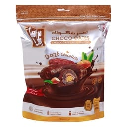 Wafia Dark Choco Dates With Almond 400 g