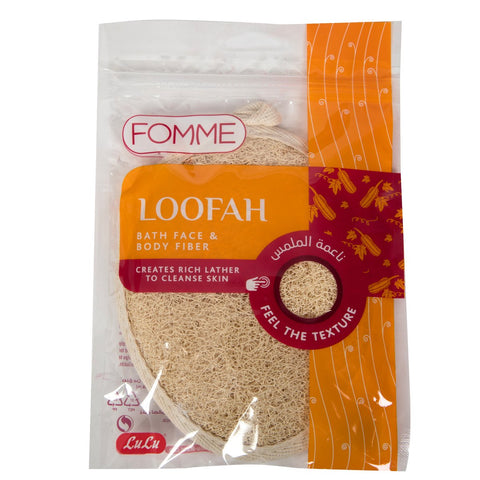 GETIT.QA- Qatar’s Best Online Shopping Website offers FOMME LOOFAH BATH FACE & BODY FIBER 1 PC at the lowest price in Qatar. Free Shipping & COD Available!