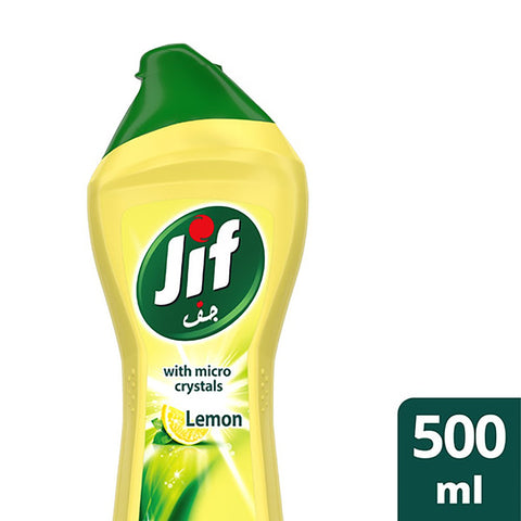 GETIT.QA- Qatar’s Best Online Shopping Website offers JIF CREAM LEMON 500ML at the lowest price in Qatar. Free Shipping & COD Available!