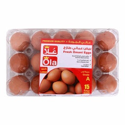 Ola Brown Eggs Large 15 pcs