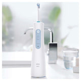 GETIT.QA- Qatar’s Best Online Shopping Website offers ORAL-B WATERFLOSSER 4 PORTABLE IRRIGATOR POWER TOOTHBRUSH MDH20.016.2 at the lowest price in Qatar. Free Shipping & COD Available!