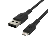 GETIT.QA- Qatar’s Best Online Shopping Website offers BELKIN BOOST CHARGE USB-A - LIGHTNING - CABLE, 1 M, BLACK (CAA001BT) at the lowest price in Qatar. Free Shipping & COD Available!