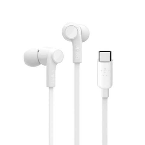 GETIT.QA- Qatar’s Best Online Shopping Website offers SOUNDFORM HEADPHONES WITH USB-C CONNECTOR (USB-C HEADPHONES-G3H0002BTWHT)-WHITE at the lowest price in Qatar. Free Shipping & COD Available!