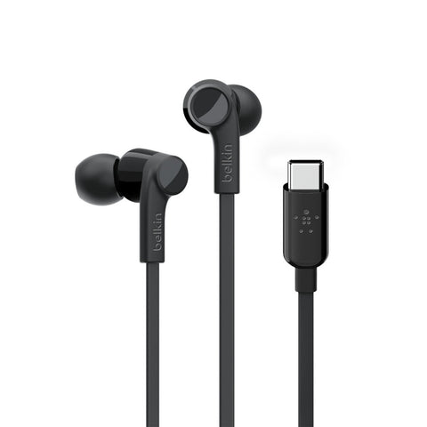 GETIT.QA- Qatar’s Best Online Shopping Website offers BELKIN SOUNDFORM HEADPHONES WITH USB-C CONNECTOR (USB-C HEADPHONES-G3H0002BTBLK)-BLACK at the lowest price in Qatar. Free Shipping & COD Available!