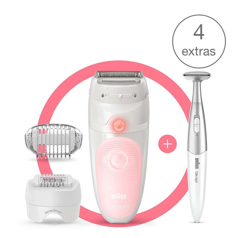 GETIT.QA- Qatar’s Best Online Shopping Website offers BRAUN SILK EPIL SES5-820 WET & DRY EPILATOR at the lowest price in Qatar. Free Shipping & COD Available!