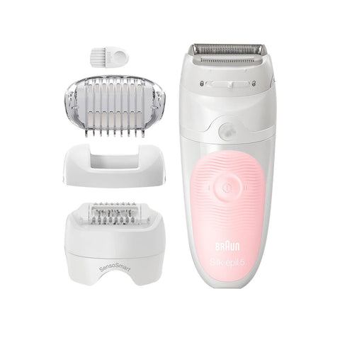 GETIT.QA- Qatar’s Best Online Shopping Website offers BRAUN SILK-EPIL 5 WET & DRY EPILATOR 5-620 at the lowest price in Qatar. Free Shipping & COD Available!