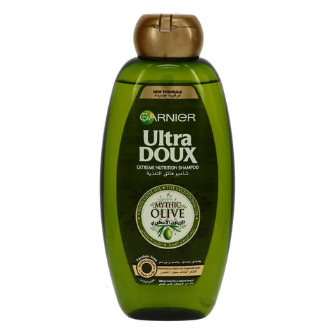 GETIT.QA- Qatar’s Best Online Shopping Website offers GARNIER SHAMPOO ULTRA DOUX MYTHIC OLIVE 600 ML at the lowest price in Qatar. Free Shipping & COD Available!