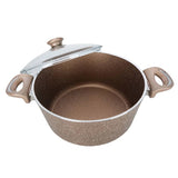 GETIT.QA- Qatar’s Best Online Shopping Website offers CHEFLINE GRANITE COATING ALUMINUM DUTCH OVEN-- 20 CM-- C24G at the lowest price in Qatar. Free Shipping & COD Available!