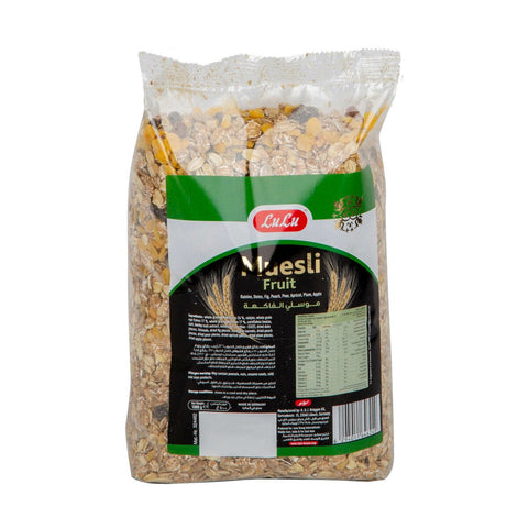 GETIT.QA- Qatar’s Best Online Shopping Website offers LULU MUESLI FRUIT 1 KG at the lowest price in Qatar. Free Shipping & COD Available!