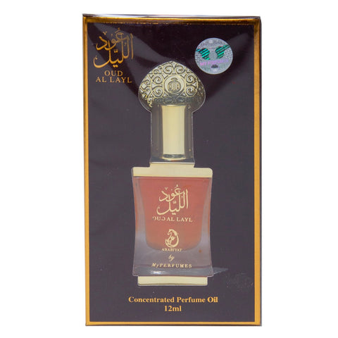 GETIT.QA- Qatar’s Best Online Shopping Website offers ARABIYAT CONCENTRATED PERFUME OIL OUD AL LAYL 12 ML at the lowest price in Qatar. Free Shipping & COD Available!