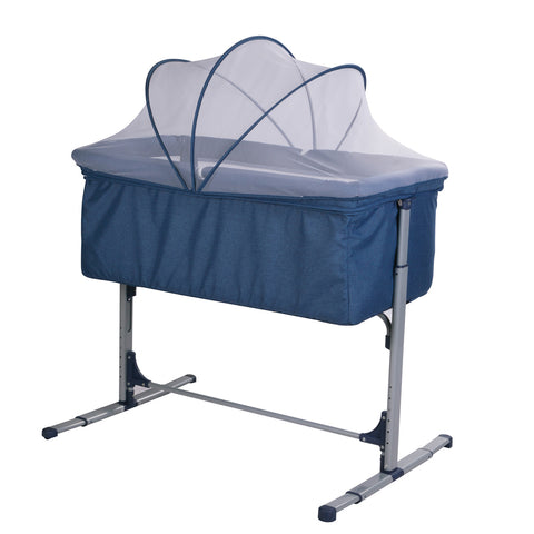 GETIT.QA- Qatar’s Best Online Shopping Website offers FIRST STEP BABY CRADLE BS-T BLUE at the lowest price in Qatar. Free Shipping & COD Available!