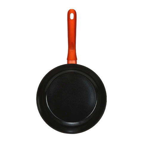 GETIT.QA- Qatar’s Best Online Shopping Website offers CHEFLINE INDUCTION BASE CERAMIC FRY PAN-- 30 CM-- RED-- DZJ30 at the lowest price in Qatar. Free Shipping & COD Available!