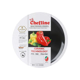 GETIT.QA- Qatar’s Best Online Shopping Website offers CHEFLINE DZN22 INDUCTION BASE CERAMIC NATURAL COATING DUTCH OVEN, 22 CM, RED at the lowest price in Qatar. Free Shipping & COD Available!