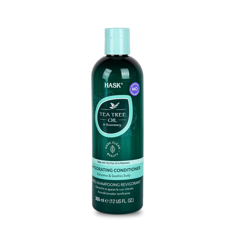 GETIT.QA- Qatar’s Best Online Shopping Website offers HASK TEA TREE OIL & ROSEMARY INVIGORATING CONDITIONER-- 355 ML at the lowest price in Qatar. Free Shipping & COD Available!