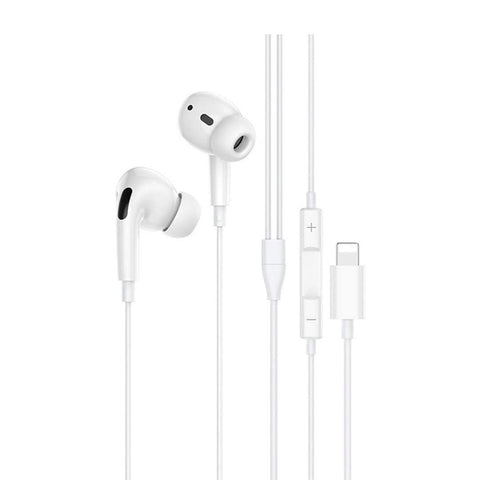 GETIT.QA- Qatar’s Best Online Shopping Website offers IENDS STEREO WIRED EARPHONES WITH LIGHTNING CONNECTOR IE-HS352, WHITE at the lowest price in Qatar. Free Shipping & COD Available!