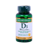 GETIT.QA- Qatar’s Best Online Shopping Website offers NATURE'S BOUNTY VITAMIN D3 50MCG 150PCS at the lowest price in Qatar. Free Shipping & COD Available!