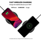 GETIT.QA- Qatar’s Best Online Shopping Website offers BELKIN WIA001BTBK WIRELESS CHARGER, 10W at the lowest price in Qatar. Free Shipping & COD Available!