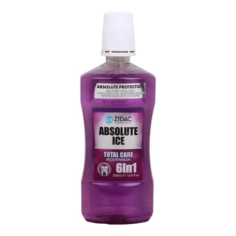 Absolute Ice 6-in-1 Total Care Mouthwash 500 ml