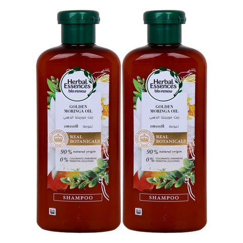 Herbal Essences Golden Moringa Oil Shampoo 2 x 400 ml
