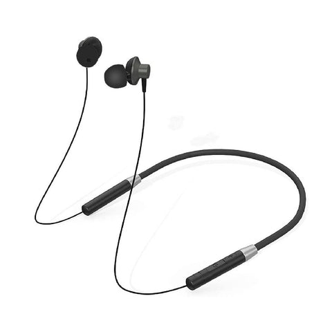 GETIT.QA- Qatar’s Best Online Shopping Website offers LENOVO BLUETOOTH WIRELESS NECKBAND EARPHONE SPORTS EARBUDS HE05, BLACK at the lowest price in Qatar. Free Shipping & COD Available!