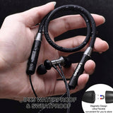 GETIT.QA- Qatar’s Best Online Shopping Website offers LENOVO BLUETOOTH WIRELESS NECKBAND EARPHONE SPORTS EARBUDS HE05, BLACK at the lowest price in Qatar. Free Shipping & COD Available!