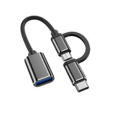 GETIT.QA- Qatar’s Best Online Shopping Website offers TRANDS 2 IN 1 USB 3.0 ADAPTER OTG CABLE&NBSP;CA344 at the lowest price in Qatar. Free Shipping & COD Available!