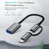 GETIT.QA- Qatar’s Best Online Shopping Website offers TRANDS 2 IN 1 USB 3.0 ADAPTER OTG CABLE&NBSP;CA344 at the lowest price in Qatar. Free Shipping & COD Available!