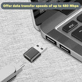 GETIT.QA- Qatar’s Best Online Shopping Website offers TRANDS TYPE-C FEMALE TO USB MALE ADAPTER TR-CA397 at the lowest price in Qatar. Free Shipping & COD Available!